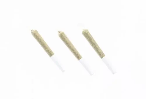 Tre Exclusive Batch Joints - 0,5 gram tilgjengelig på et førsteklasses apotek.