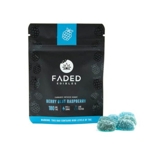 24 hour dispensary near me with cheap Faded Cannabis Edibles honey and blueberry gummies.