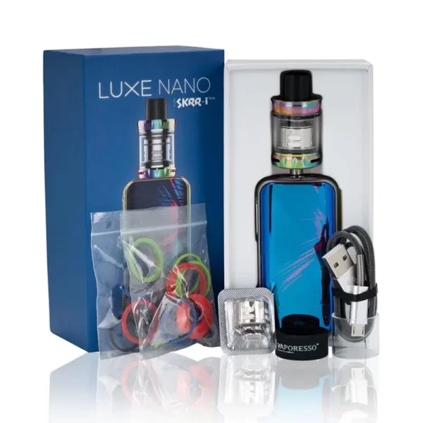 Luxe nano e-cig starter kit available at affordable price from nectar dispensaries.