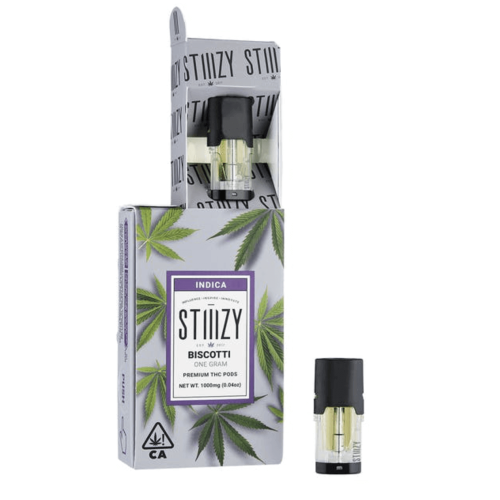 STIIIZY is a cheap dispensary near me that offers 24 hour access to their Derived Terpenes Pods cbd vape cartridges.