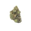 A high-quality green Sensi Star flower on a white background, available at a nearby cheap dispensary.