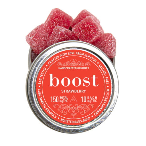 Boost Gummies 150mg THC disponibile presso i migliori dispensari nelle vicinanze.