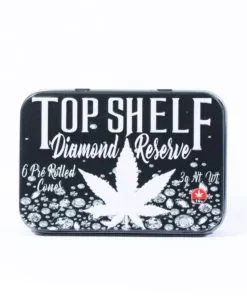 Top shelf Pre-Roll Variety Pack tin available at a top notch dispensary.